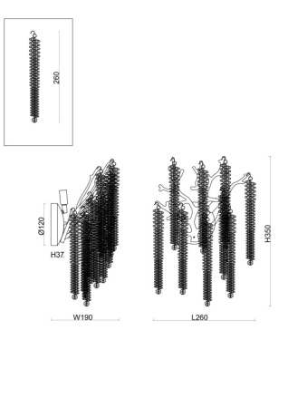 Настенные бра — Бра Freya FR1010WL-02G купить в 