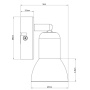 Споты — Спот ARTE Lamp A3115AP-1SS купить в  Споты — Спот ARTE Lamp A3115AP-1SS купить в