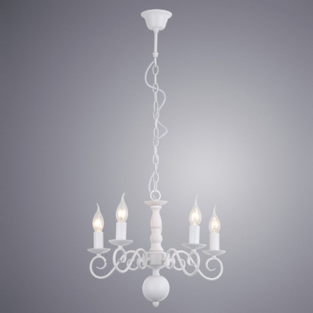 Люстры подвесные — Подвесная люстра ARTE Lamp A1129LM-5WH купить в  Люстры подвесные — Подвесная люстра ARTE Lamp A1129LM-5WH купить в