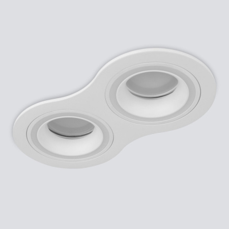 Встраиваемые точечные светильники — Встраиваемый светильник Elektrostandard 1081/2 MR16 белый купить в 