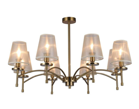 Люстры на штанге — Подвесная люстра Escada Faith 694/8PL Gold купить в  Люстры на штанге — Подвесная люстра Escada Faith 694/8PL Gold купить в