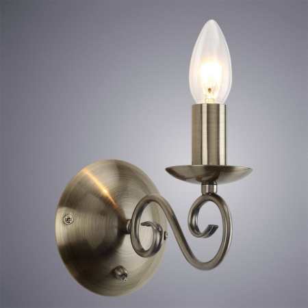Настенные бра — Бра ARTE Lamp A1129AP-1AB купить в  Настенные бра — Бра ARTE Lamp A1129AP-1AB купить в