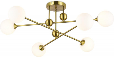 Люстры на штанге — Люстра на штанге MyFar MR1010-6C купить в 