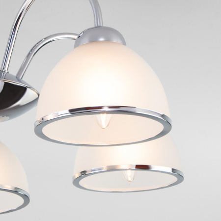 Люстры на штанге — Люстра на штанге Eurosvet 30174/5 хром купить в 