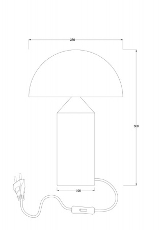 Настольные лампы — Настольная лампа Freya FR5218TL-01BS купить в 