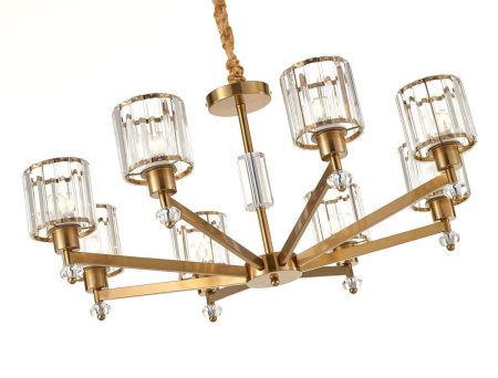 Люстры подвесные — Подвесная люстра Escada Premium Line 691/8S (Copper) купить в 