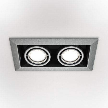 Встраиваемые точечные светильники — Встраиваемый светильник Maytoni Technical DL008-2-02-S купить в 