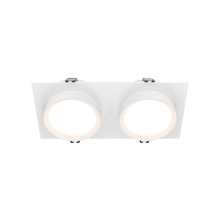 Встраиваемые точечные светильники — Встраиваемый светильник Maytoni Technical DL086-02-GX53-SQ-W купить в 