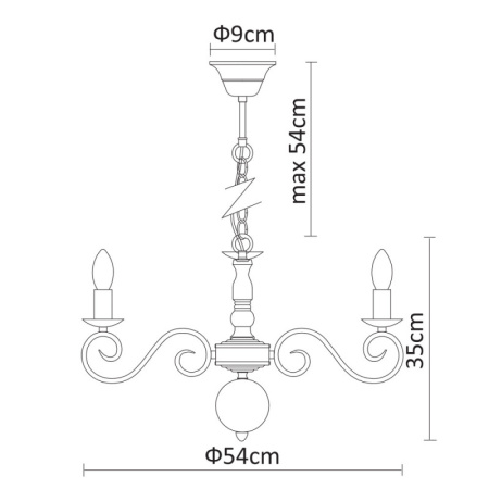 Люстры подвесные — Подвесная люстра ARTE Lamp A1129LM-7AB купить в  Люстры подвесные — Подвесная люстра ARTE Lamp A1129LM-7AB купить в