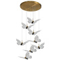 Люстры каскадные — Каскадная люстра Natali Kovaltseva LED LAMPS 81364 GOLD купить в  Люстры каскадные — Каскадная люстра Natali Kovaltseva LED LAMPS 81364 GOLD купить в
