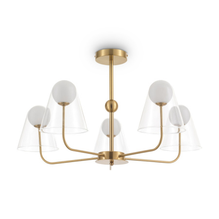 Люстры на штанге — Люстра на штанге Freya FR5382PL-05BS купить в 