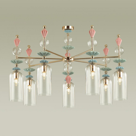 Люстры на штанге — Люстра на штанге Odeon Light 4855/7C купить в 