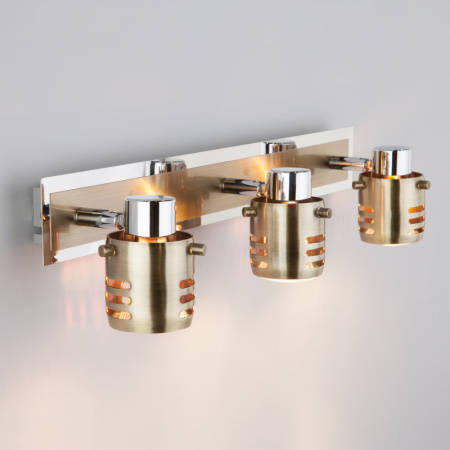 Споты — Спот Eurosvet 23463/3 хром/античная бронза купить в 