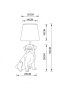 Настольные лампы — Настольная лампа ARTE Lamp A1512LT-1WH купить в  Настольные лампы — Настольная лампа ARTE Lamp A1512LT-1WH купить в