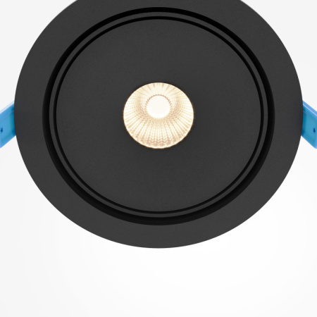 Встраиваемые точечные светильники — Встраиваемый светильник Maytoni Technical DL060-9W3-4-6K-B купить в 