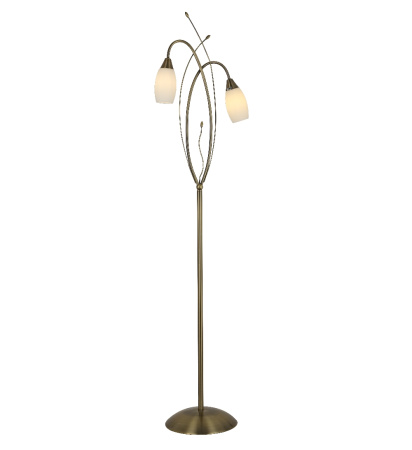 Торшеры и напольные светильники — 85873/2T бронза купить в 