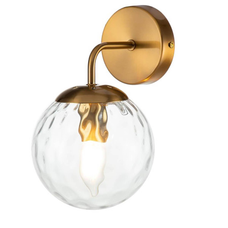 Потолочные светильники — Бра Indigo Cocoon 11008/1W Brass V000124 купить в 