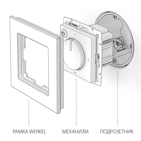 Терморегулятор — Терморегулятор Werkel W1151101 купить в 