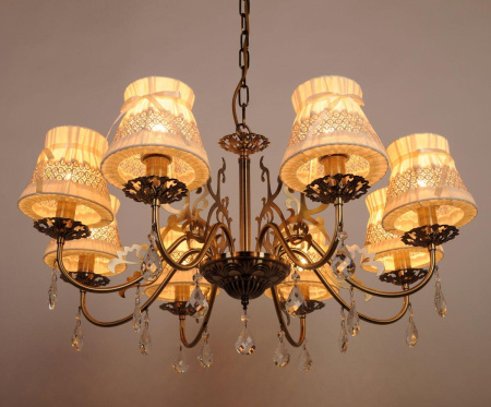 Люстры подвесные — Подвесная люстра Abrasax Emma L.5401-8BR купить в  Люстры подвесные — Подвесная люстра Abrasax Emma L.5401-8BR купить в