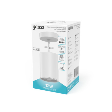 Подвесные светильники — Подвесной светильник Gauss HD044 купить в 