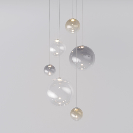 Люстры подвесные — Подвесная люстра Eurosvet 50230 LED хром купить в 