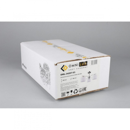 Люстры на штанге — Люстра на штанге Omnilux OML-34207-03 купить в 