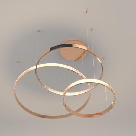 Люстры подвесные — Подвесная люстра Eurosvet 90275/3 медный Smart купить в 