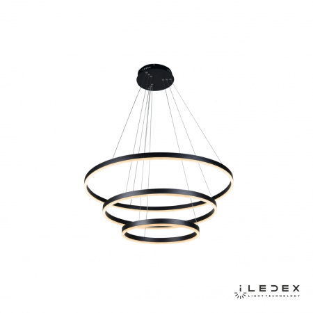 Подвесные светильники — Подвесная люстра iLedex Orion LZ-230-1 114W BK купить в 