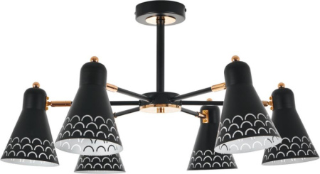 Люстры на штанге — Люстра на штанге MyFar MR1531-6C купить в 