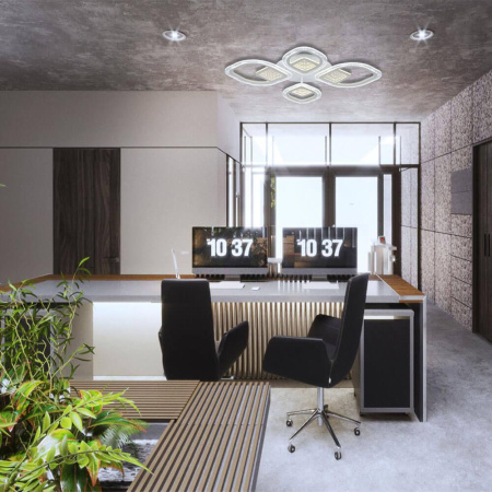 Потолочные люстры — Потолочная светодиодная люстра Seven Fires Дайано SF7043/4C-CR купить в 