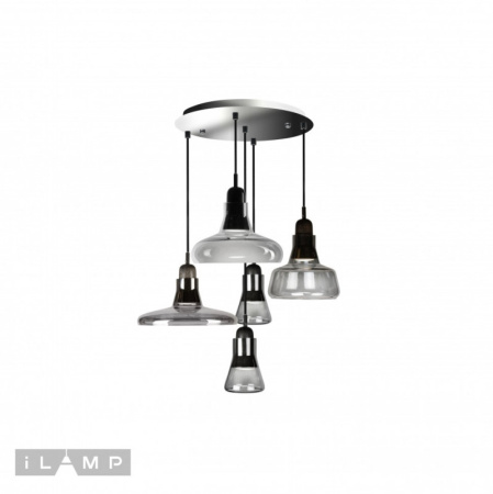 Подвесные светильники — Подвесной светильник iLamp AP9006-5 GR купить в  Подвесные светильники — Подвесной светильник iLamp AP9006-5 GR купить в