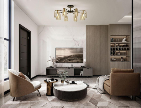 Люстры на штанге — Потолочная люстра Escada 671/8P купить в 