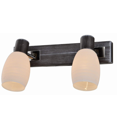 Споты — 26357/2 черный с белым купить в 