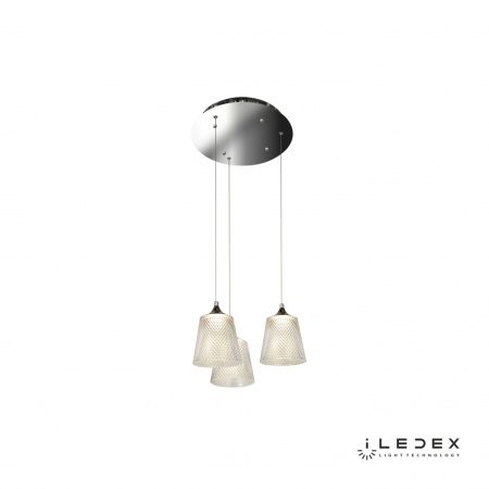 Свет для дома — Подвесной светильник iLedex Flora WD8007-3 CR купить в  Свет для дома — Подвесной светильник iLedex Flora WD8007-3 CR купить в