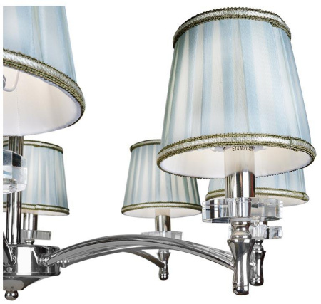 Люстры подвесные — Подвесная люстра iLamp Olivia 82336/8 CR купить в 