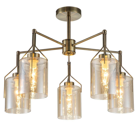 Люстры на штанге — Потолочная люстра Escada DIVITA 688/5P купить в 