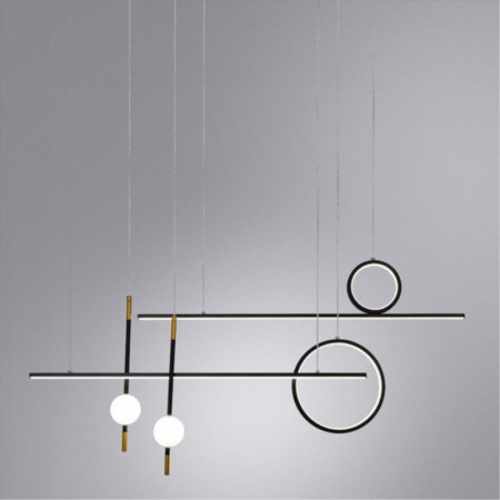 Люстры подвесные — Подвесная люстра ARTE Lamp A2610SP-85BK купить в 
