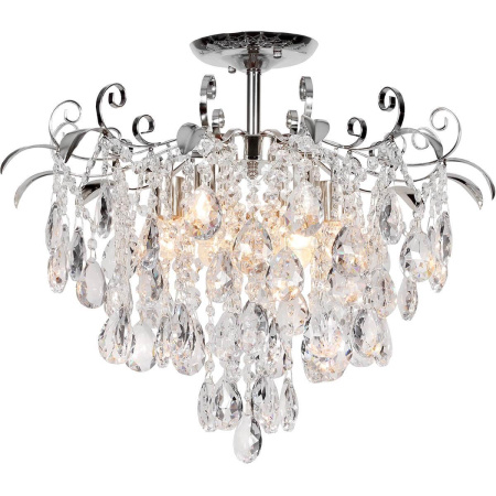 Люстры на штанге — Потолочная люстра Escada Kelly 1123/6PL Chrome купить в 