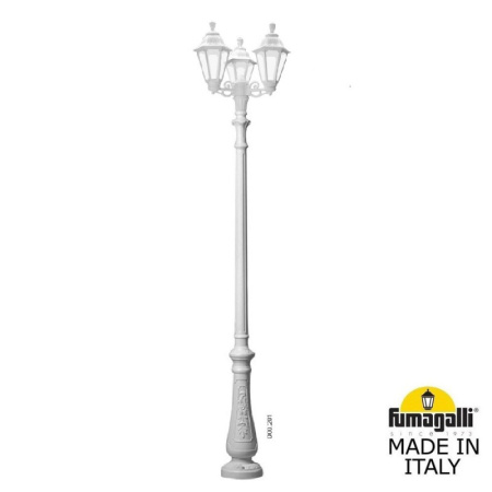 Высокие уличные фонари — Садово-парковый светильник Fumagalli E26.202.S30.WXF1R купить в 