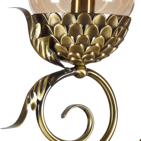 Люстры подвесные — Подвесная люстра Lumien Hall Оливи 3304/3H-ABPAB-AM купить в 