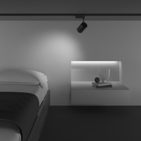 Трековые светильники — Светильник на шине Maytoni Technical TR003-1-10W4K-W-B купить в 