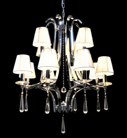 Люстры подвесные — Подвесная люстра Lumina Deco LDP 8810-12 SL купить в  Люстры подвесные — Подвесная люстра Lumina Deco LDP 8810-12 SL купить в