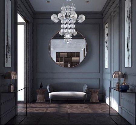 Люстры на штанге — Подвесная люстра Escada 10163/8PL купить в 