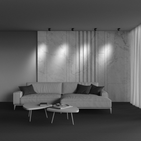 Накладные точечные светильники — Накладной светильник Maytoni Technical C022CL-L7B4K купить в 