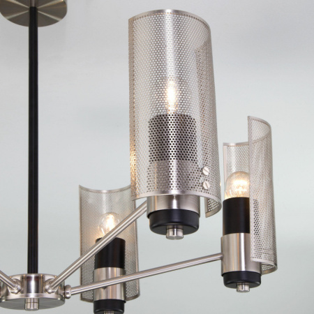 Люстры на штанге — Люстра на штанге Eurosvet 70139/6 никель купить в 