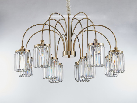 Люстры подвесные — Подвесная люстра Newport 4508+4/C gold купить в 