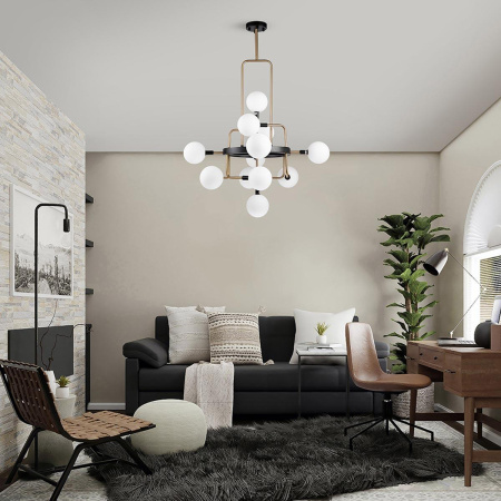 Люстры на штанге — Подвесная люстра Escada 1146/12P купить в 