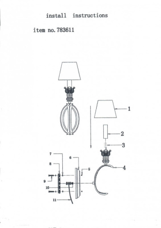 Настенные бра — Бра Lightstar 783611 купить в  Настенные бра — Бра Lightstar 783611 купить в