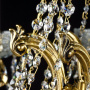Люстры подвесные — Подвесная люстра Artglass CR 0006-10-20 Brass Antique CE купить в 