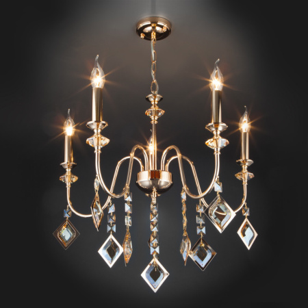 Люстры подвесные — Подвесная люстра Eurosvet 10120/5 золото/тонированный хрусталь Strotskis Smart (10110/ купить в  Люстры подвесные — Подвесная люстра Eurosvet 10120/5 золото/тонированный хрусталь Strotskis Smart (10110/ купить в